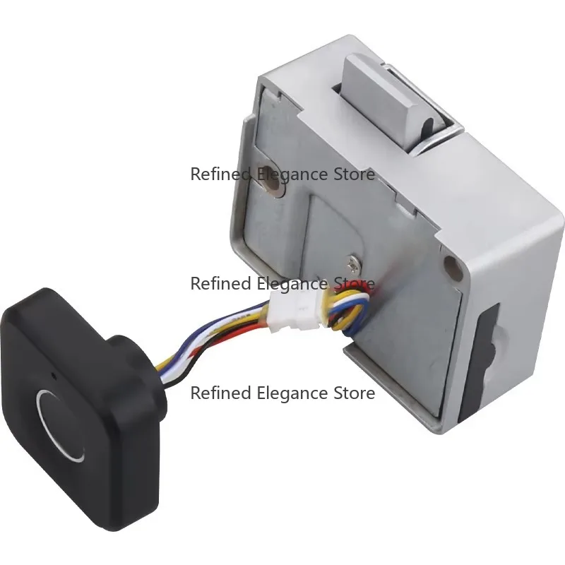 

Modern Smart Fingerprint Drawer Lock for Bathroom Bedroom Hidden ABS Cabinet Locks for Office Furniture Easy Door Access