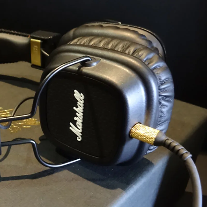 Marshall Major II Auriculares con cable con micrófono Auriculares para juegos de graves profundos Auriculares deportivos plegables con música rock Bluetooth
