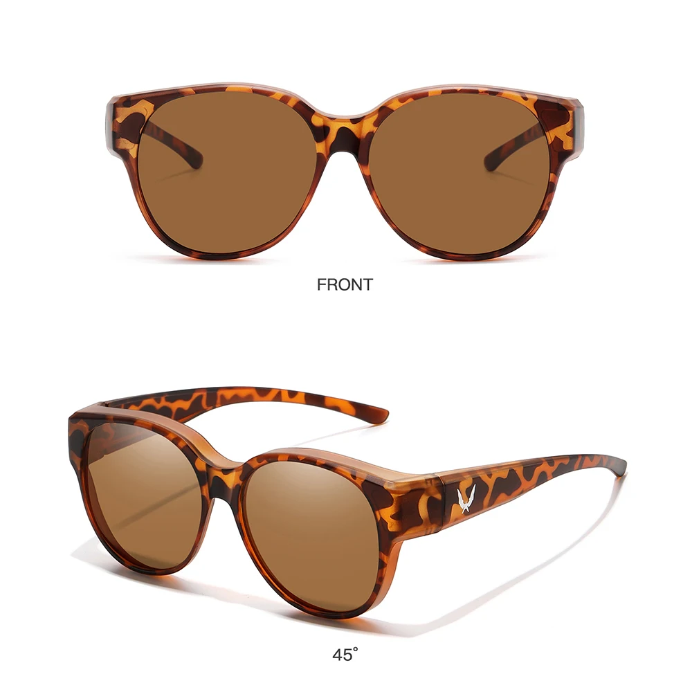 KAROS Round Frame Sunglasses with Classic PC, UV Protection, and Trendy Design for Driving Fishing Hiking Cycling, Unisex Fashio - Image 6