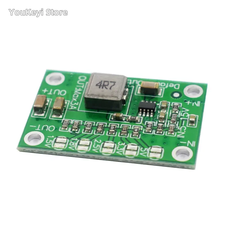 10pcs CA1235 Adjustable Power Module CA1235 Buck Power Module 1.25V 1.5 1.8 2.5 3.3 5V Output 5-16V Input Step-Down Power Supply