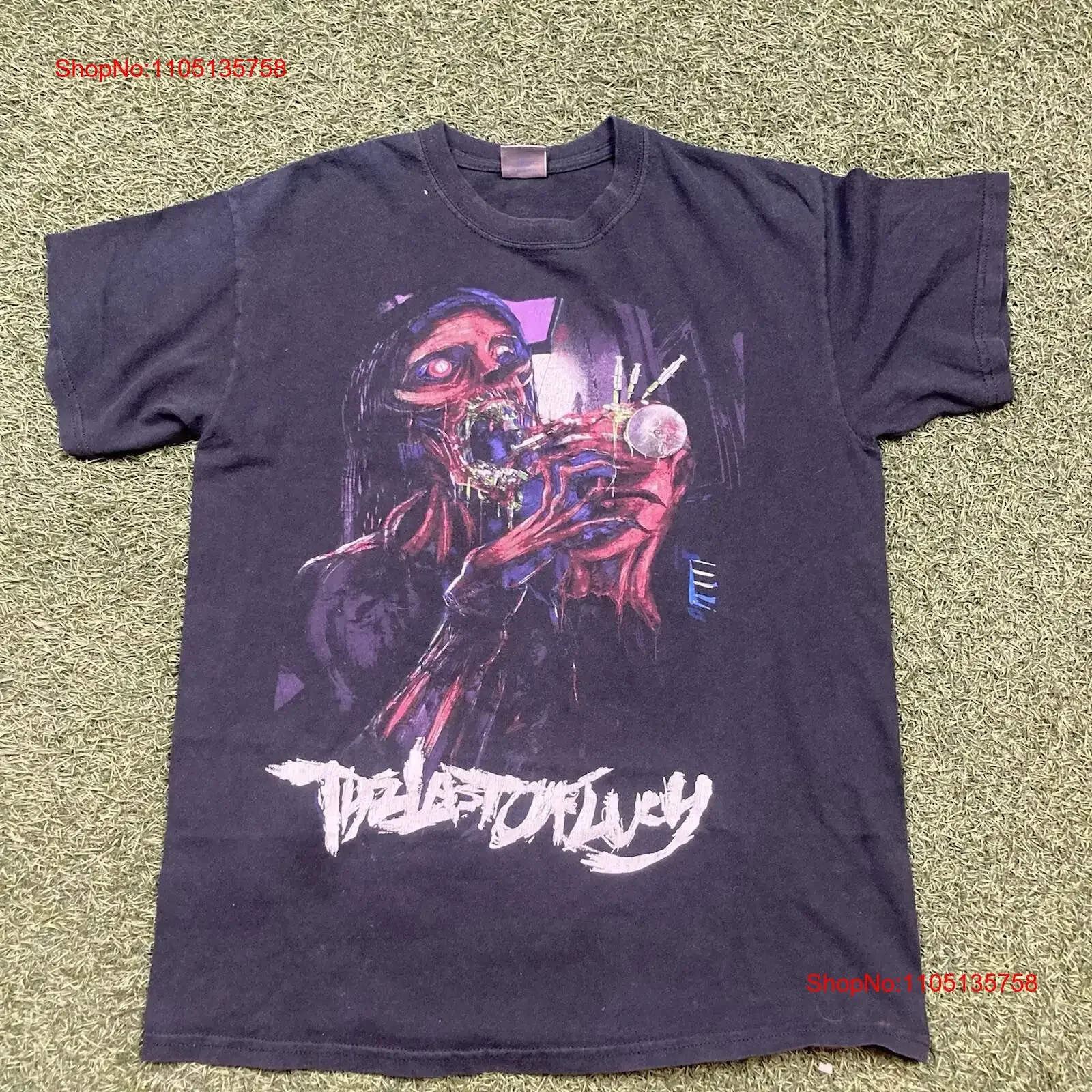 The Last Of Lucy T Shirt Medium Vintage 00s Y2K Band Tour Concert vintage Washed Unisex Breathable streetwear Soft fashion