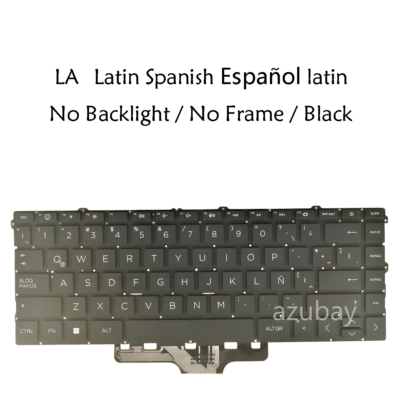 LA Latin Spanish Laptop Keyboard For HP N31250-161 N35873-161 NSK-HA8ASV, ENVY x360 2-in-1 14-es0000 14-es1000 No Backlit