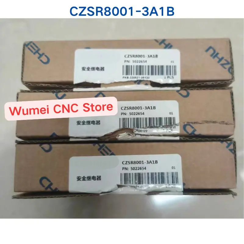 1 Piece New Original Safety Relay CZSR8001-3A1B The packaging has been opened If You Need Other Specifications, Please Consult