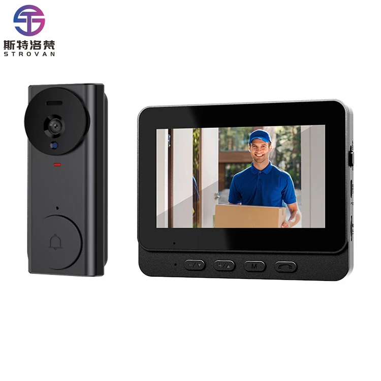 

Smart Wireless Video Intercom System with Visual Doorbell for Home Use Intelligent Doorbell System