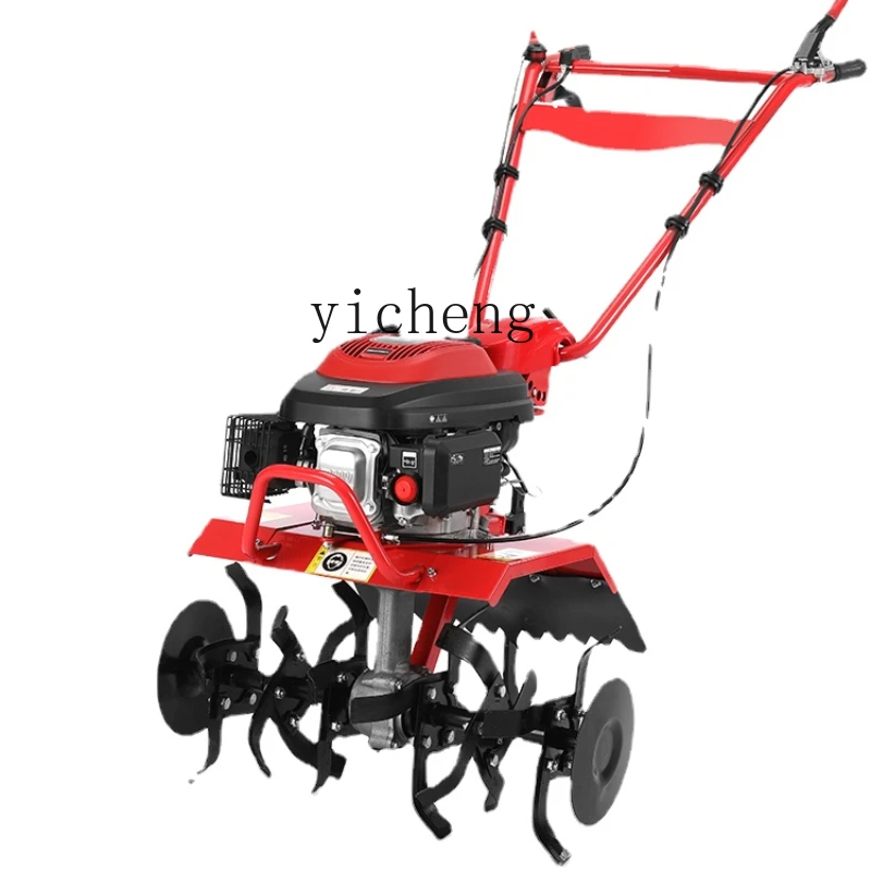 

Zk Agricultural Micro-Tiller Weeding Small Gasoline Furrow Rotary Tiller Earth Turning and Field Beating Multi-Function