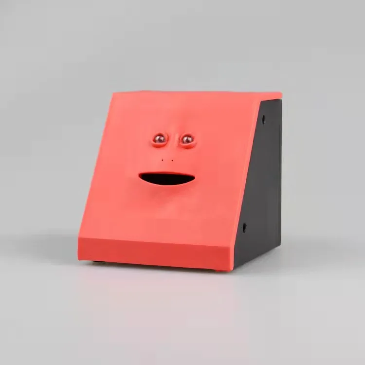 Human Face Money Banks Creative Human Face Eating Money Deposit Box For  Room Decoration