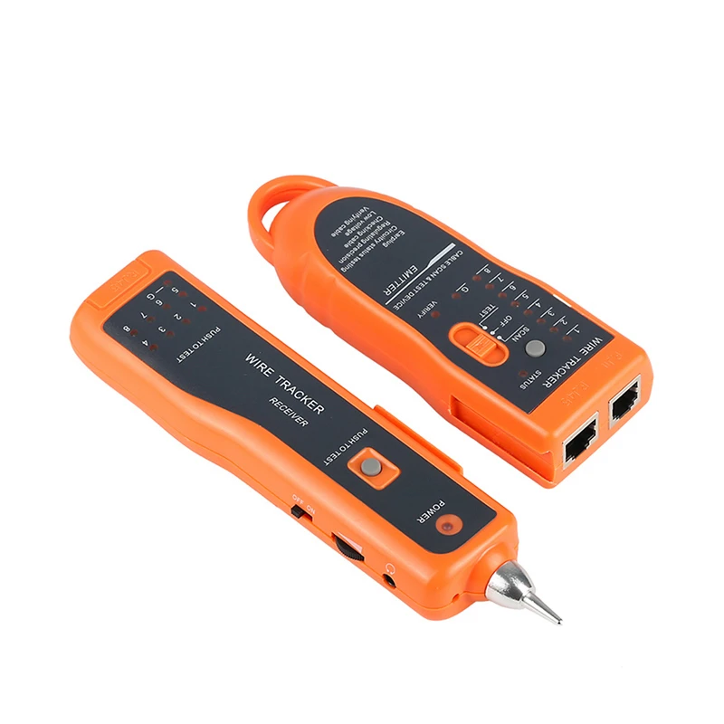 Cable Finder Ethernet Local Area Network Multifunctional Tool RJ11RJ45Cat678 Professional Audio Line Fault Locating Trace Tester