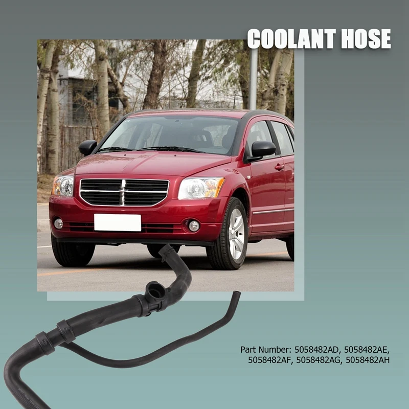 Upper Radiator Coolant Hose 5058482AH 5058482AE 5058482AD For Jeep Compass Dodge Caliber 2008-2010