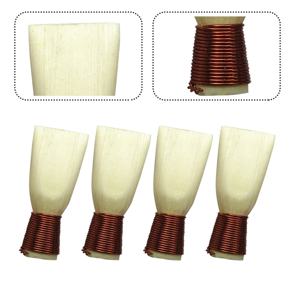 

4pcs Reeds Natural Material Adjustable Sound Quality Accessories Creative Suona Reeds for Suona Instruments Brass Parts