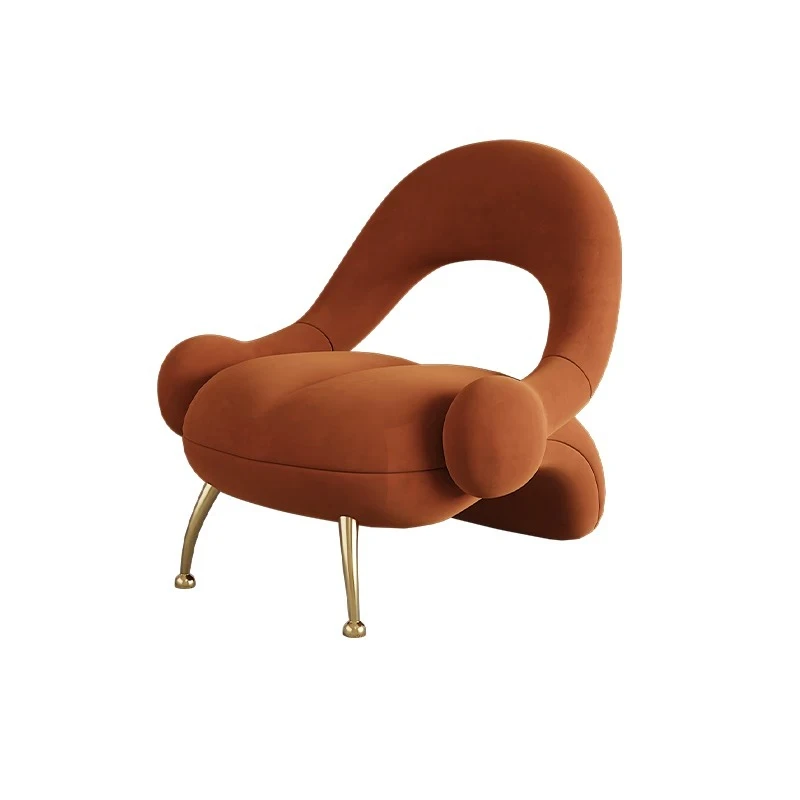 

Internet celebrity light luxury single sofa chair beauty salon meeting guests negotiation tea table chair combination