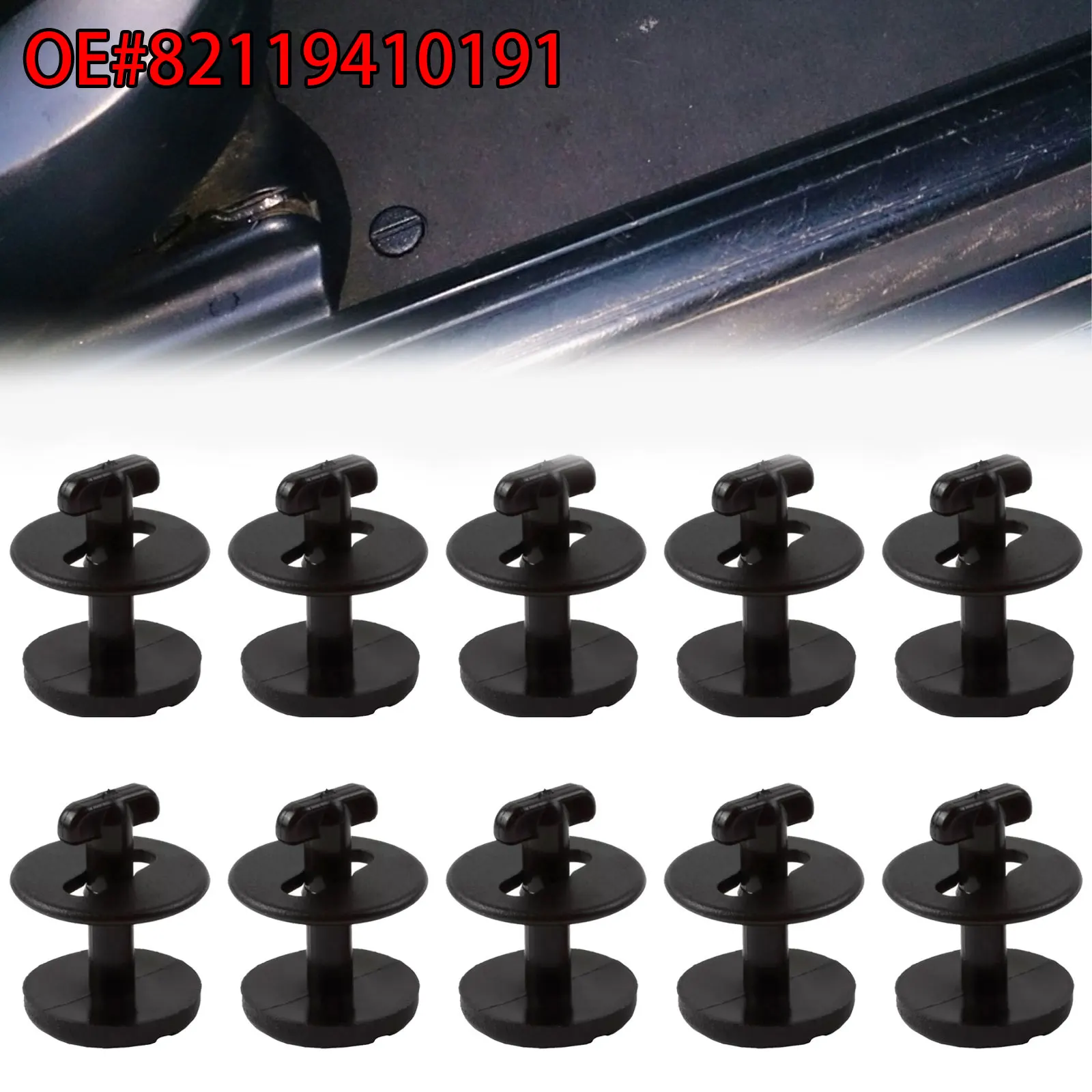 10pcs Floor Carpet Mat Clips Twist Lock Washer For BMW 3 Series E21 E30 E46 E46 E36 5 Series E39 E34 7 Series E32 E34 E38