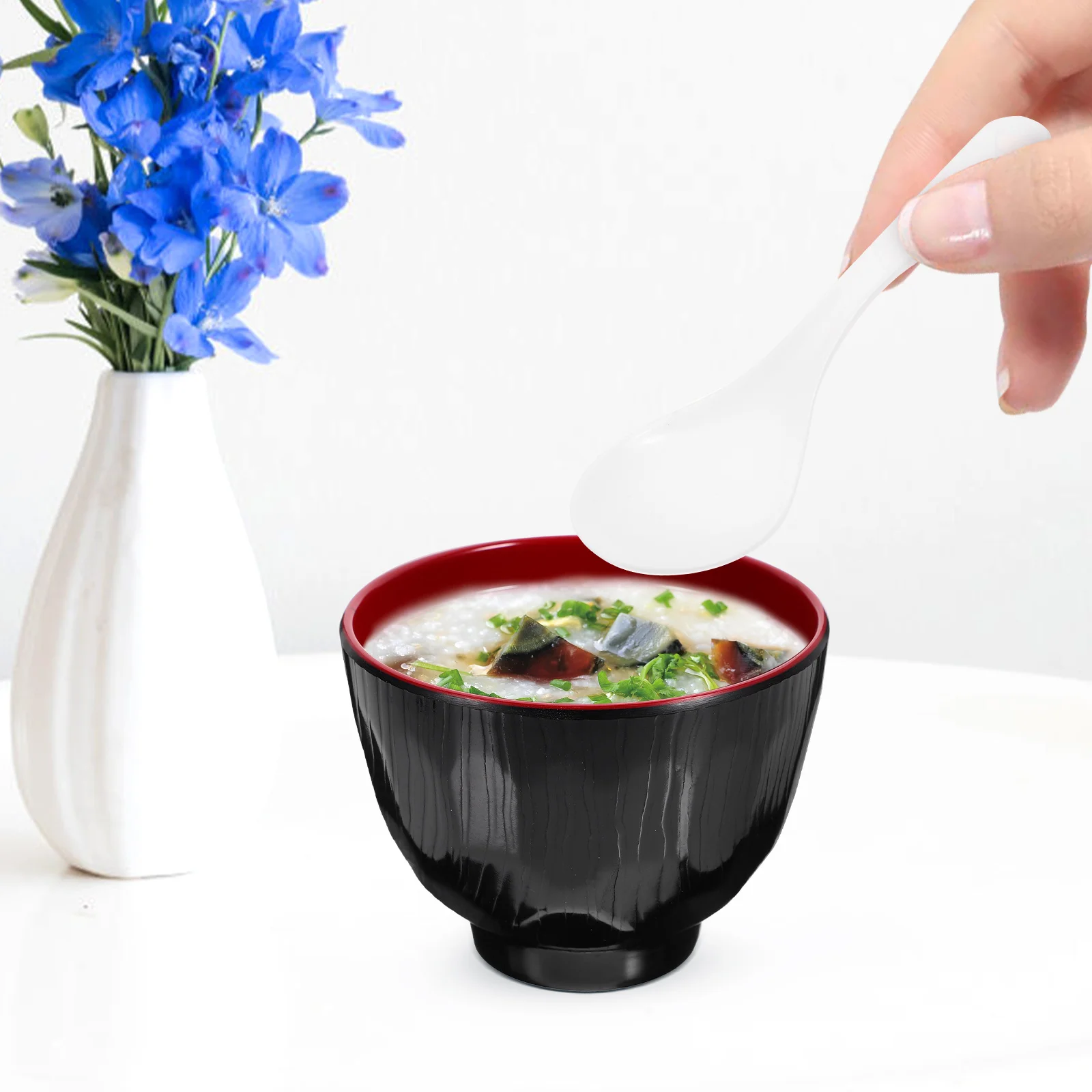 

Japanese Style Small Bowl Lid Traditional Design Soup Rice Noodles Kitchen Supply Covered Soup Bowl Kitchen Supply