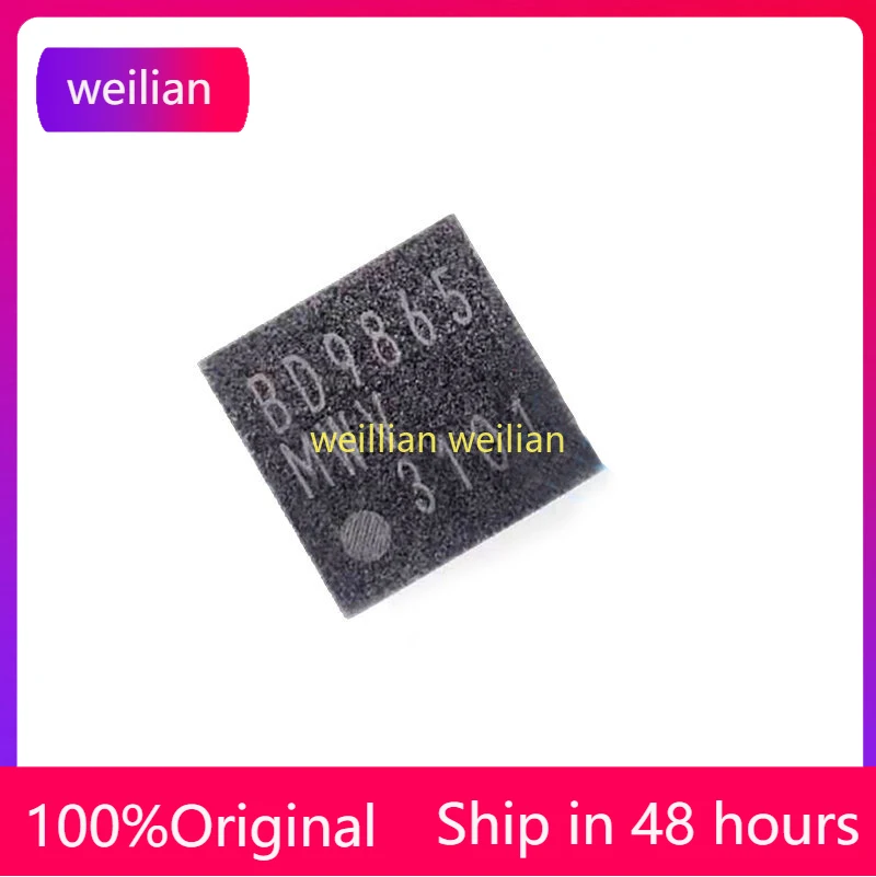 New original   BD9865MWV-E2  BD9865MWV  hot selling electronic components integrated circuit IC QFN  Quality assurance