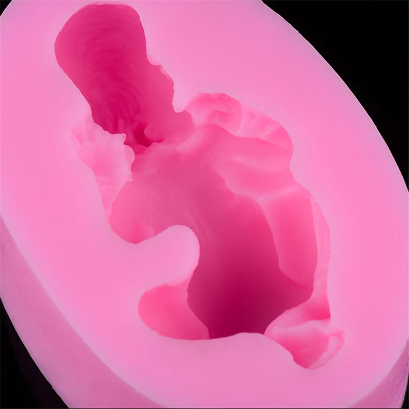 Aomily Baby Infant Silicone Cake Molds Cake Decorating Jelly Mold Fondant Chocolate Sugar Mould Handmade Soap Molds Baking Tools