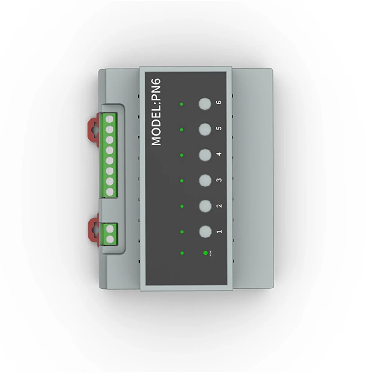 

Прочный 6-канальный модуль релейного переключателя Tuya Smart Home 16A, модуль сухого контакта