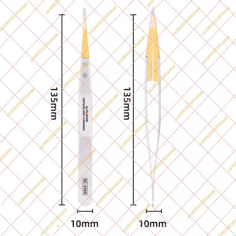 for Handmade Boxwood Tweezers -Non-Magnetic Insulated Tool for Jewelry Making,Watchmaker Repair & Sensitive Component Protection