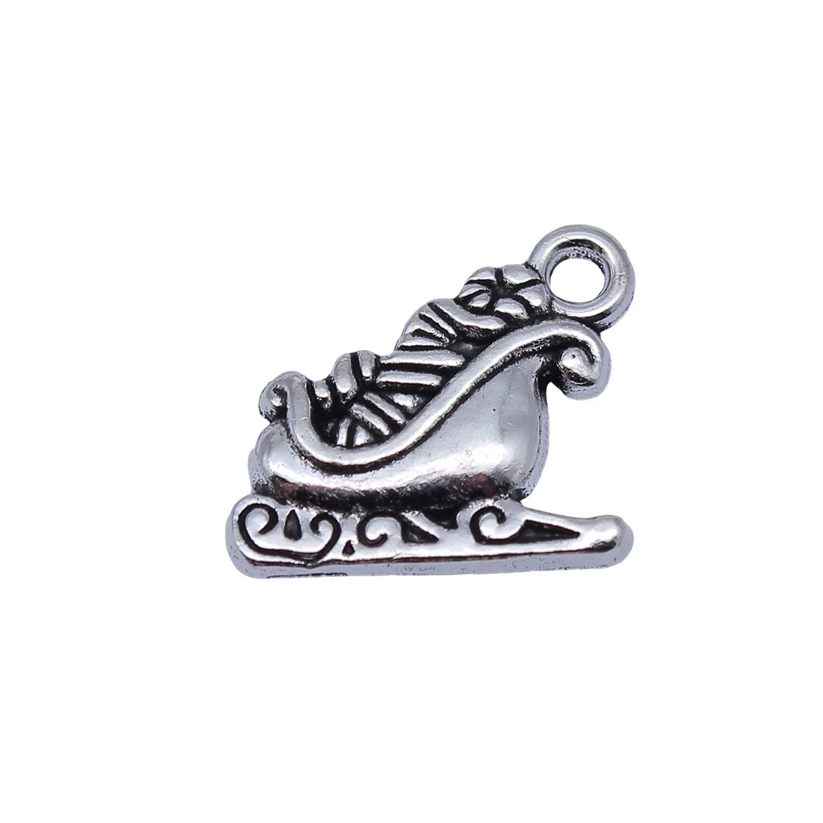 Gingerbread Man Charm Christmas Day Pendant For Bracelet Necklace Jewelry Making Supplies