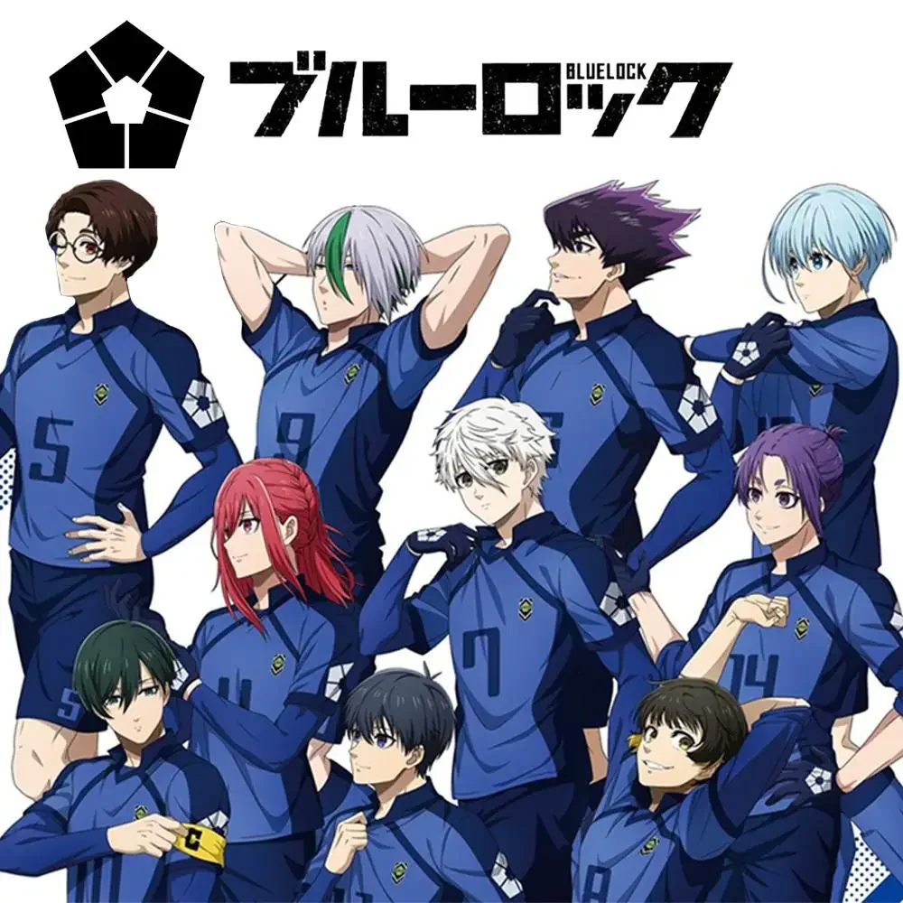 

Japanese Anime Blue Lock Isagi Bachira Cosplay Costume Football Training Breathable Jersey Youth Adult And Children's T-shirts