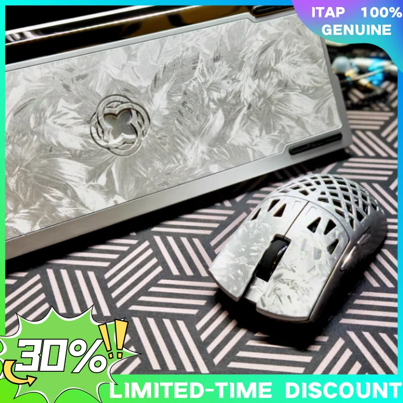 

ATK GHOST Wireless Gaming Mouse Lightweight Low Delay E-Sports Composite Carbon Fibre Hollow-out Design for Optimal Performance