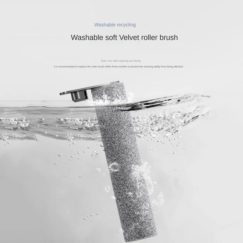 فرشاة دوارة لغسيل الأرضيات ، إسفنجة قابلة للغسل ، قطع غيار فراغية ، Midea GX5 Pro ، X6 Pro ، G9