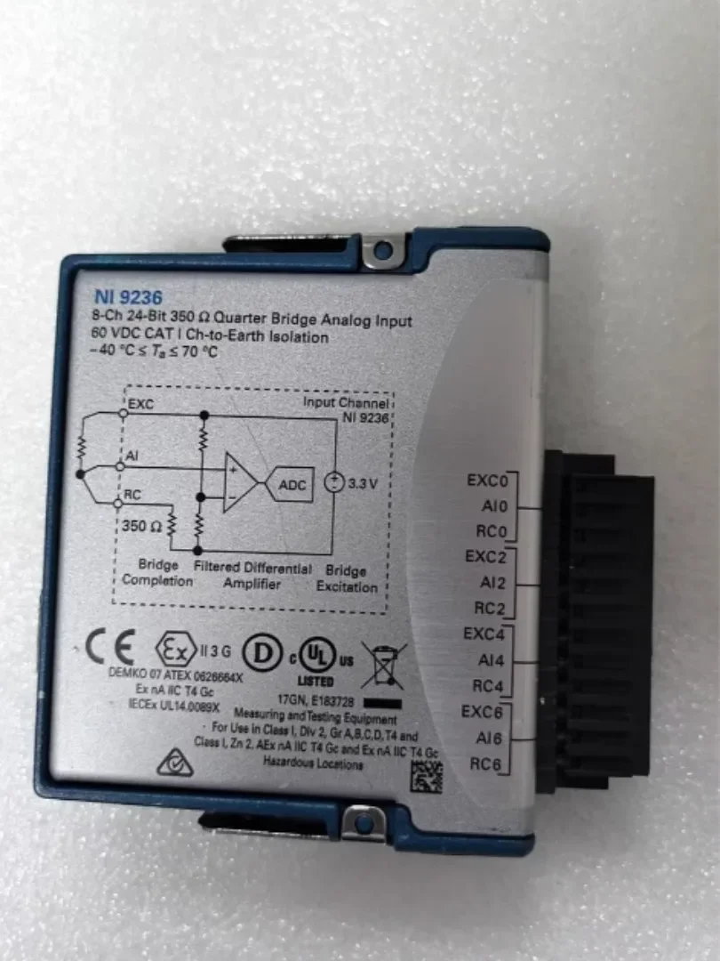 1PC National Instruments NI 9236 cDAQ Strain / Bridge Input Module 1*pcs In Stock #familitrade