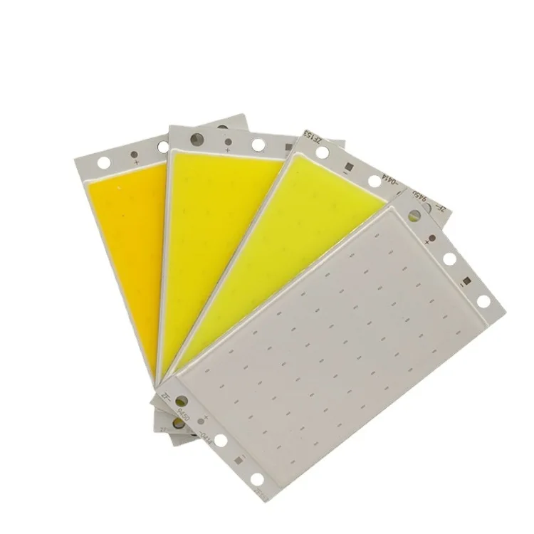 DC 12V 20W 94*50mm COB LED Panel Źródło światła Chip On Board Matrix LED Bulb LED strip Matrix Lamp for DIY Emitting Diode