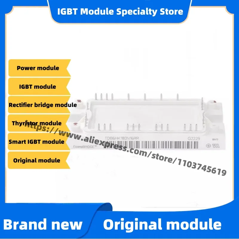 

TDB6HK104N16RR TDB6HK124N16RR TDB6HK180N16RR TDB6HK180N16RR_B11 New igbt Module