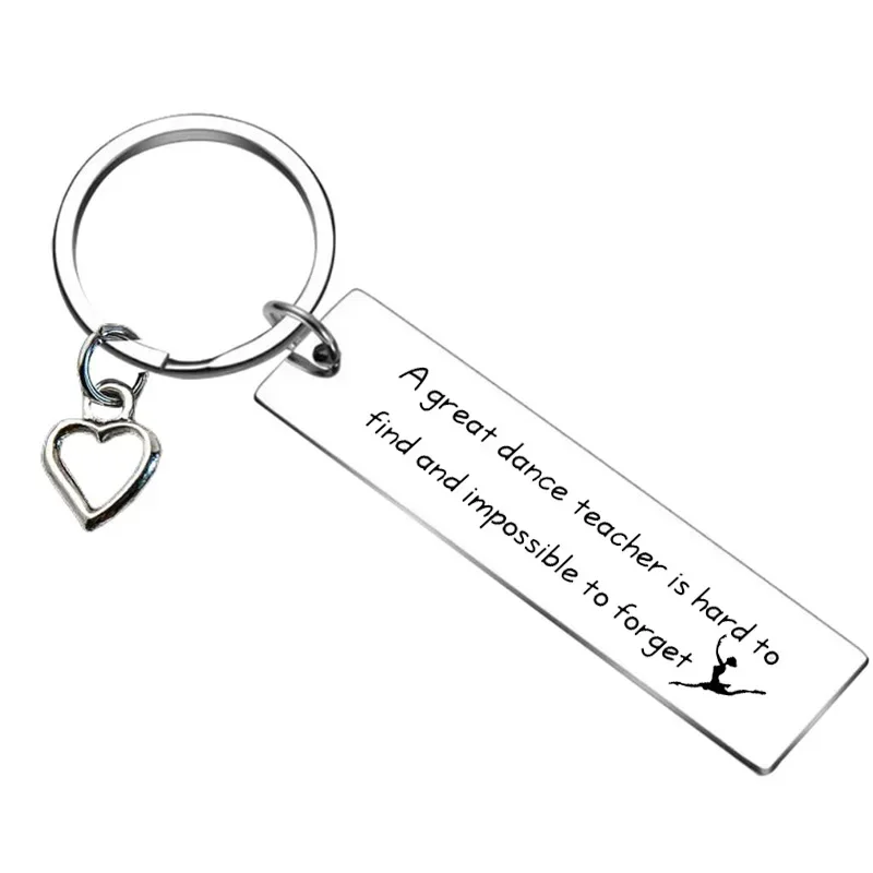 Pole Dancing Keychain Pole Dancer Jewelry Key Rings dance teacher Gift thank you gift