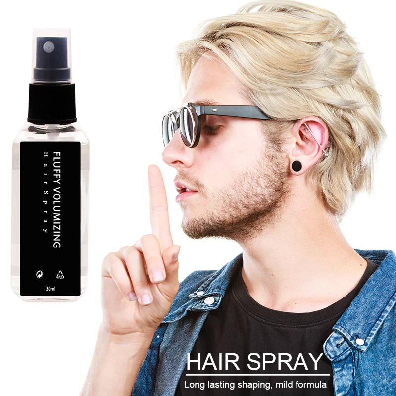 30ml Fluffy Volumizing Hair Spray Magic Extra-Volume puszyste włosy żel do stylizacji włosów w nowym stylu zagęszczanie włosów Spray Mist dla