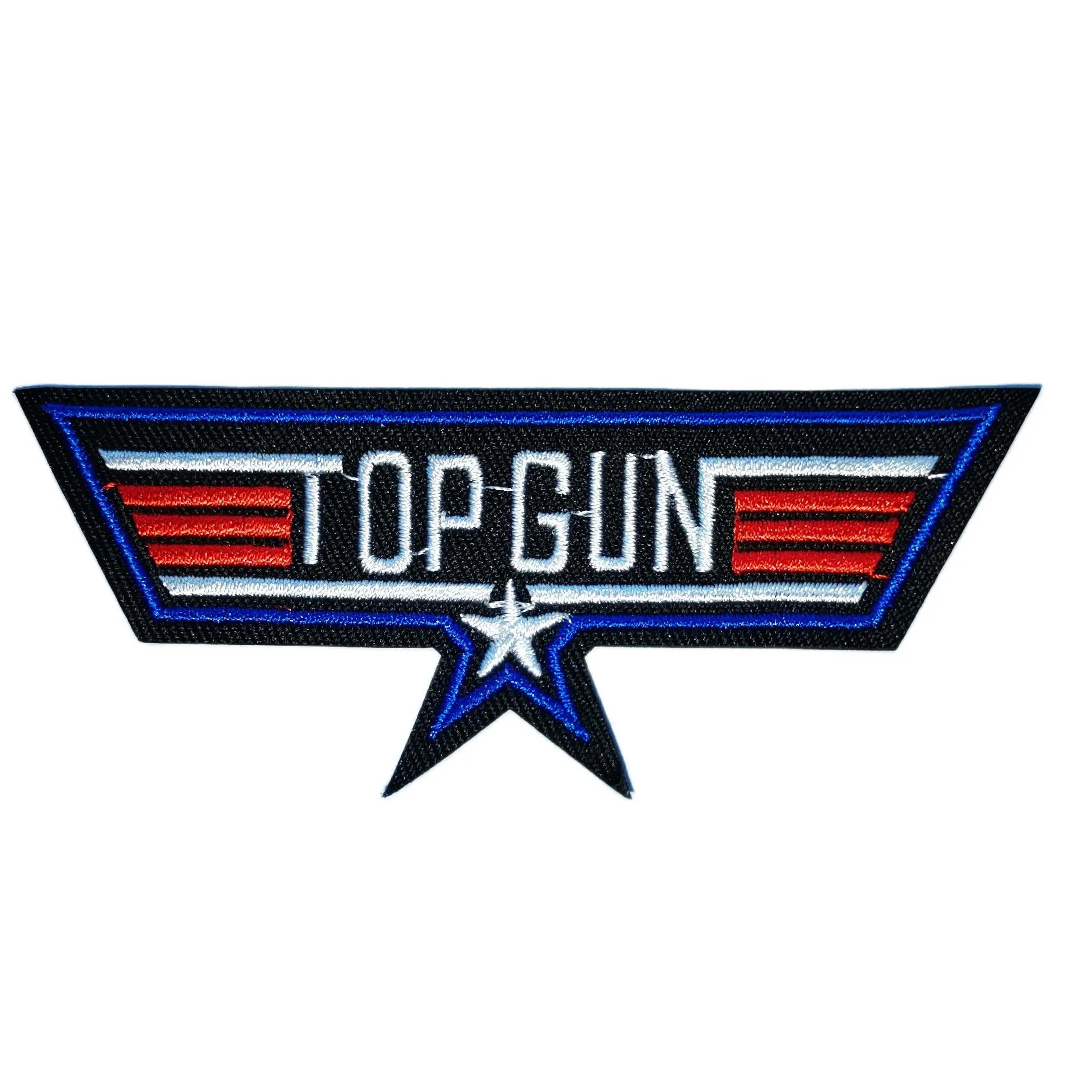 

1x TOP STAR GUN US NAVY FIGHTER PILOT TRAINING AIRFORCE SOW IRON ON PATCH SEW BADGE (≈ 11.5 * 4 cm)