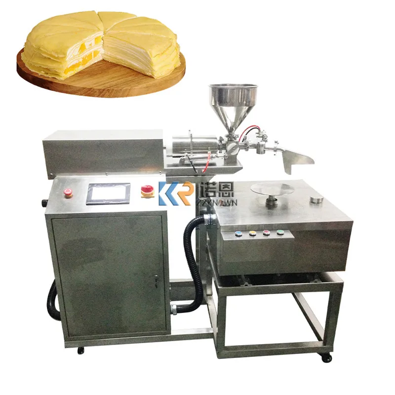 Automatic Cake Cream Icing Making Machine Cream Decorating Daubing Machine Cake Spreader Bread Butter Baking Equipment