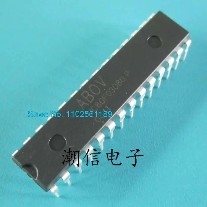 

10PCS/LOT MC80F0308GP DIP-28