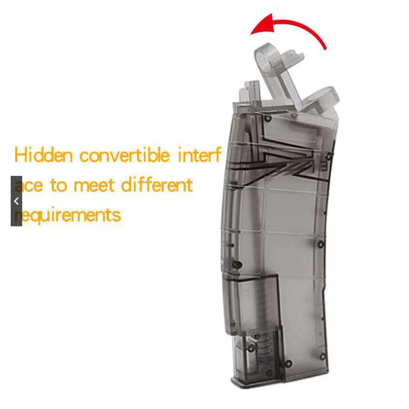 لودر Airsoft Quick Speed BB التكتيكي للرماية 500 طلقة ملحقات كرات الطلاء ذات سعة كبيرة للقتال في الهواء الطلق #2