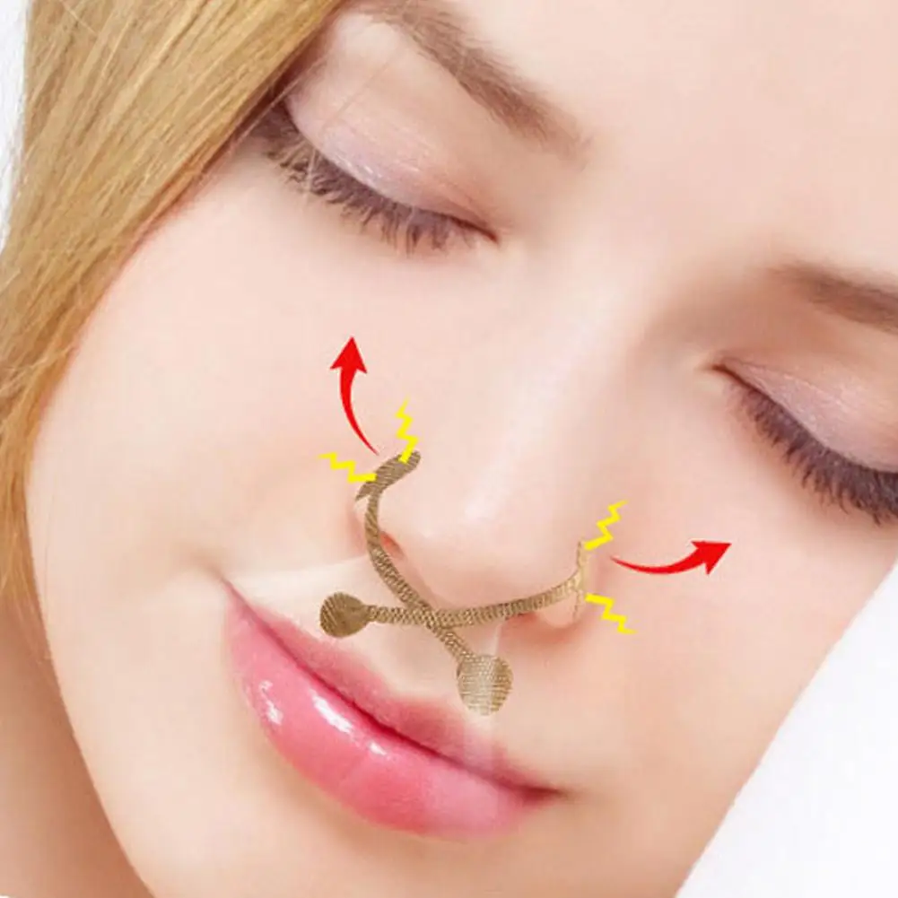 50/100 قطعة ملصقات جناح الأنف الصغيرة الدمبل ملصقات الأنف بقع جناح الأنف تقلص الأنف لشد وتقويم العظام