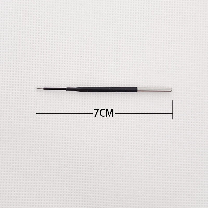 Wolfraamelektrode Naald Non-Stick Hoogfrequente Elektroknife Elektrocauterisator Elektrocoagulator Elektroion Snijkop Fila