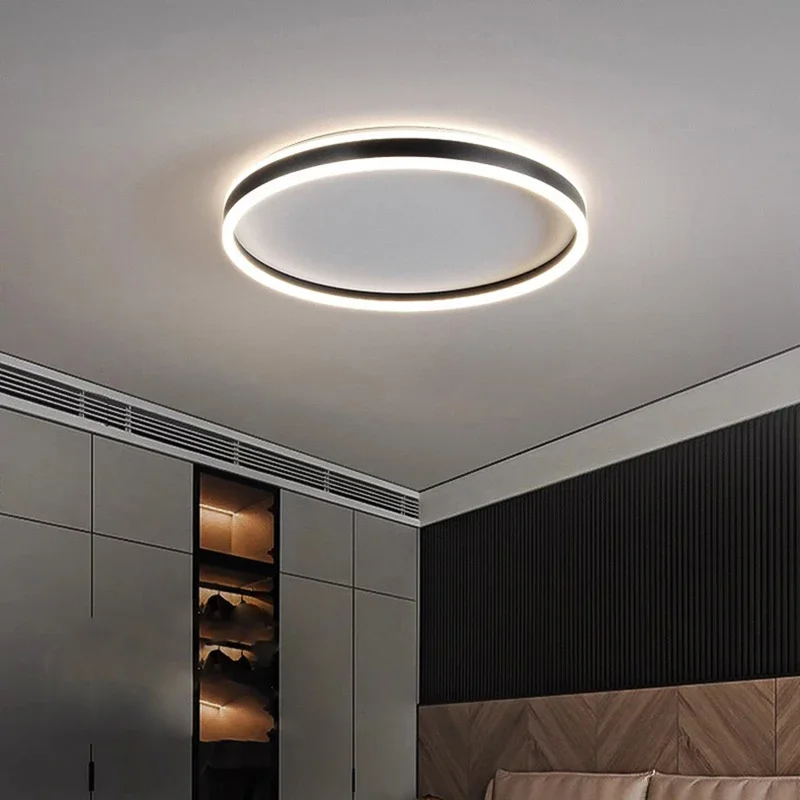 Nordic LED teto luzes para decoração de casa, lâmpada para salão e quarto, sala de estar, iluminação interior, novo