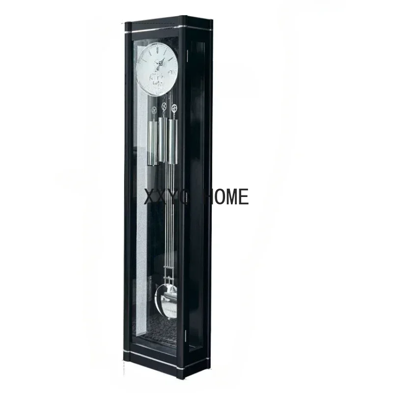 

Light Luxury the Grandfather Clock Modern Minimalist Chinese Style Large Clock Creative Vertical Pendulum Clock