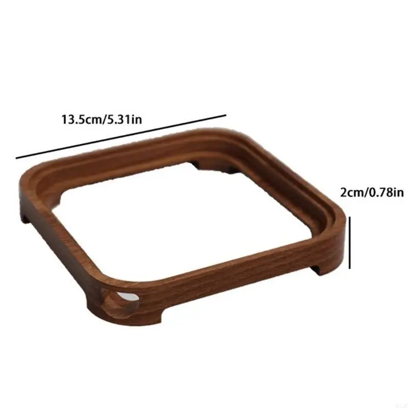 Q1JC Easy Устанавливает деревянную основу для Mini 2024 Dust Devetions, предотвращая перегрев