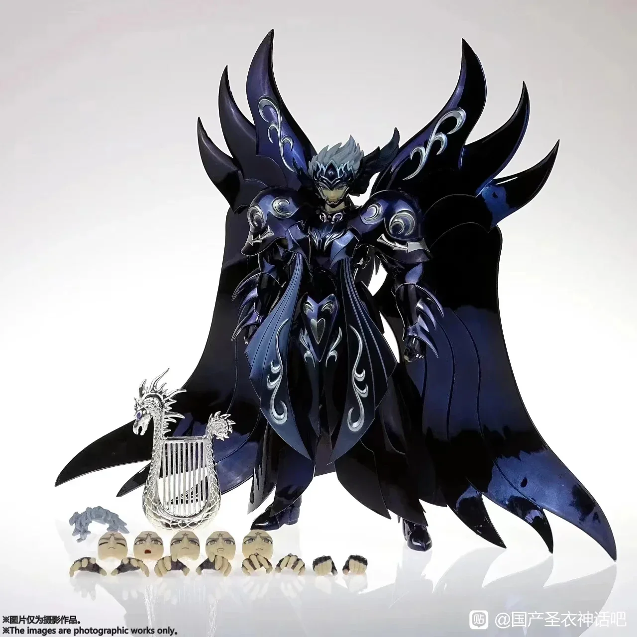 

In Stock JM.MST Model Saint Seiya Myth Cloth EXM/EX Metal Hades Thanatos God of Death Knights of The Zodiac Anime Action Figure