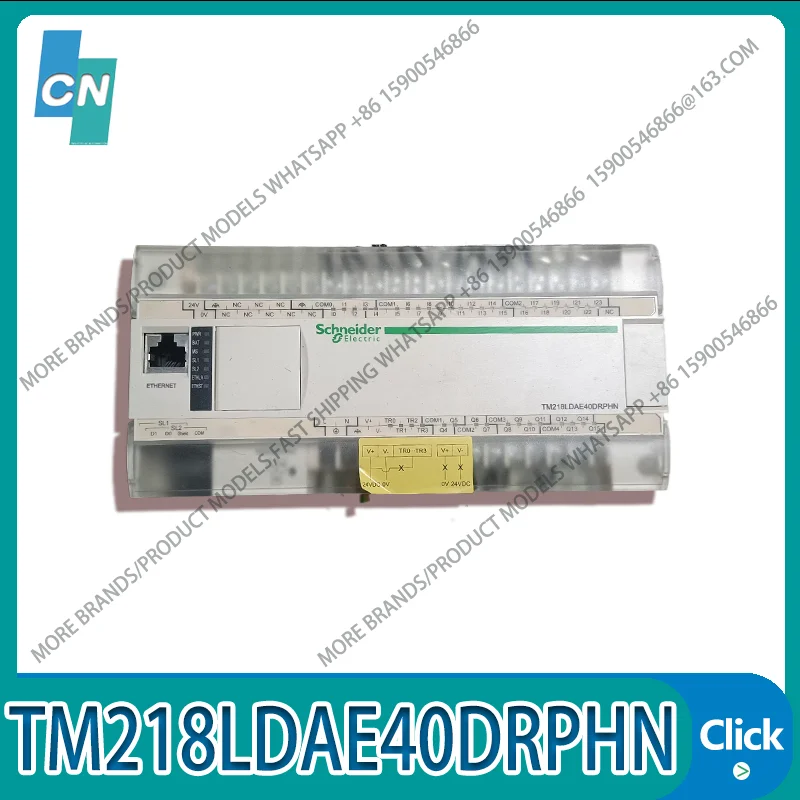 

TM218LDAE40DRPHN PLC Programmable Controller Second-hand Original appearance intact Functional tested ok Fast Shipping