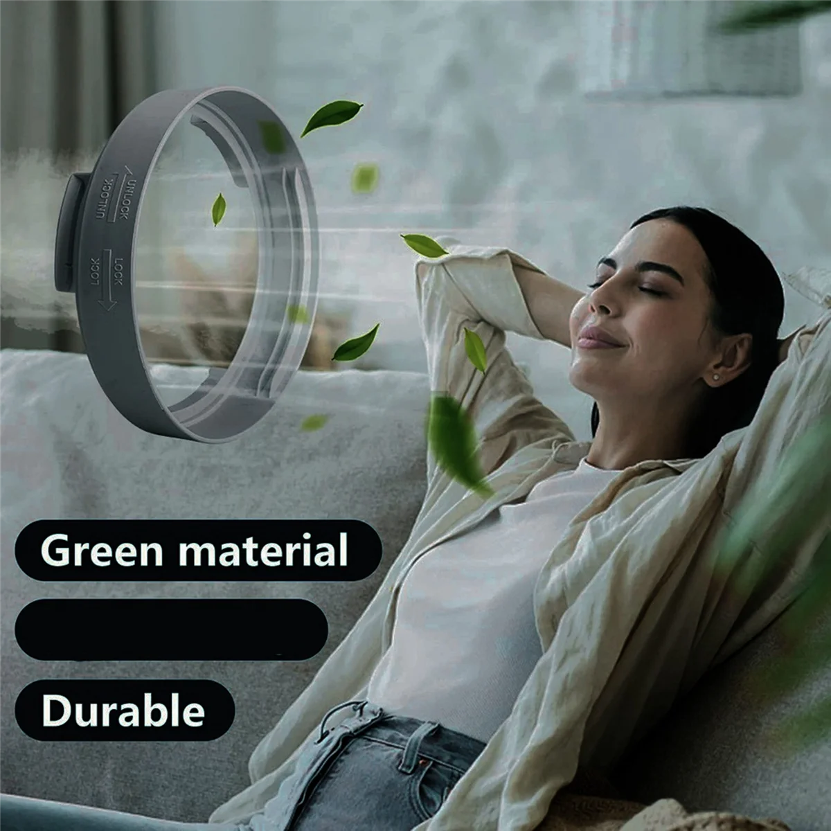 

ABNJ 5.9inch Portable Air Conditioner Exhaust Hose Coupler Air Conditioning Accessories for AC Exhaust Hose Coupler Extension