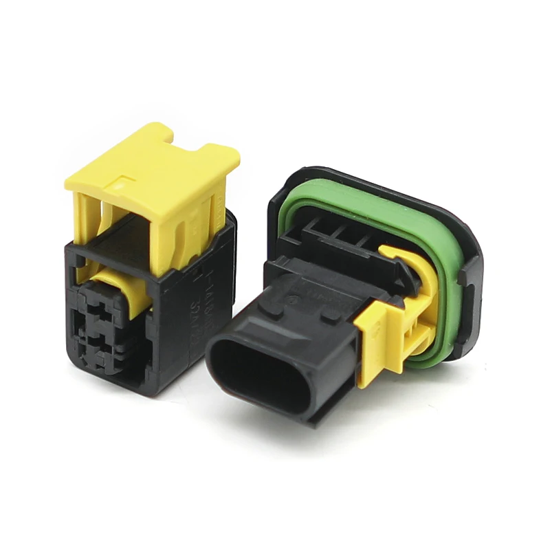 2Pin  Waterproof Automotive Connectors 1.6/2.8mm Heavy Duty Sealed Connectors Series  Additional terminal and seals 1-1418448-1