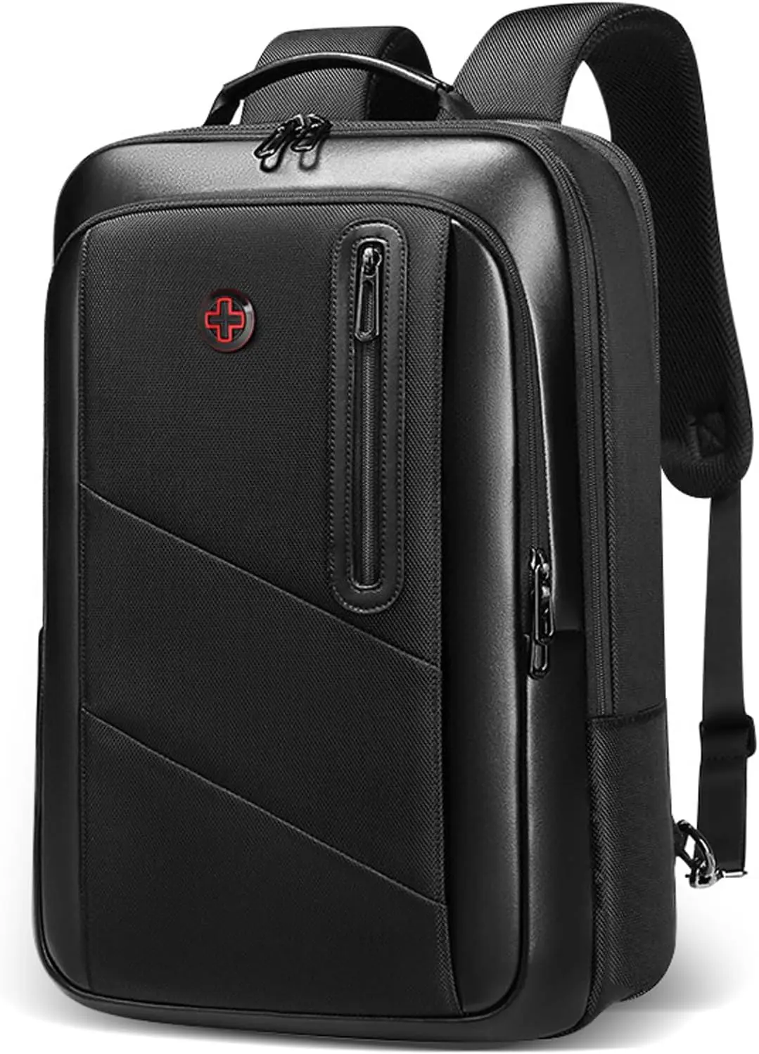 Expandable Waterproof Laptop Backpack for Men, 26-32L Travel Commute Daypack Fits 15.6 Inch Computer