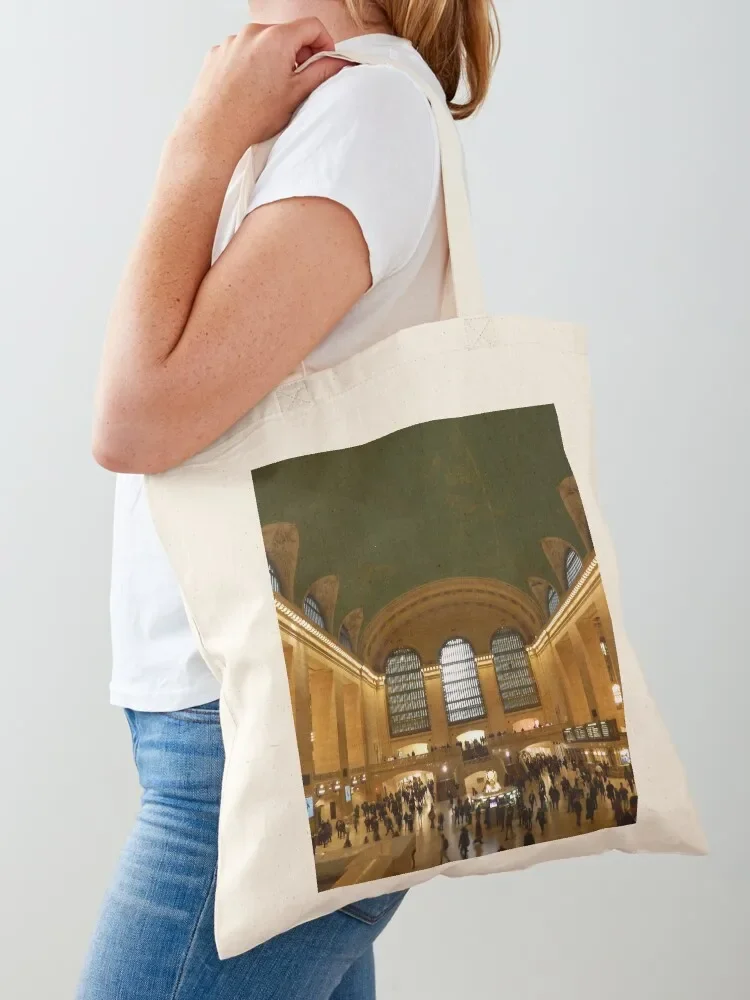 Grand Central Station Tote Bag Lady bag Women's shopping bag shopper women canvas Portable shopping