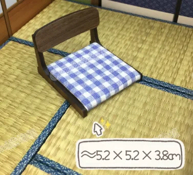 1/12 Traditional Japanese Tatami Room Mini Scene Set Dollhouse For Ob11 Doll Mini Kotatsu Low Table Mini Doll Accessories Gifts