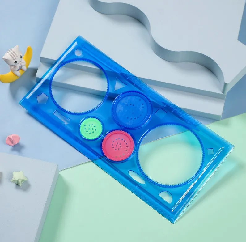 ชุดของเล่นสไปโรกราฟ ชุดล้อเฟืองที่เชื่อมต่อกัน อุปกรณ์วาดภาพระบายสี ของเล่นเสริมสร้างความคิดสร้างสรรค์ สไปโรกราฟ GYH