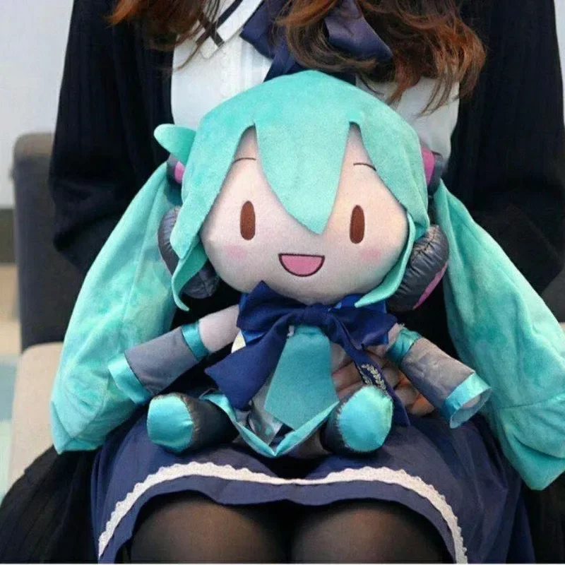 NEW Hatsune Miku Kawaii Cute Cartoon Doll Snow Hatsune Doll Creative Peripheral Pillow Trendy Personality Trendy Gift Wholesale