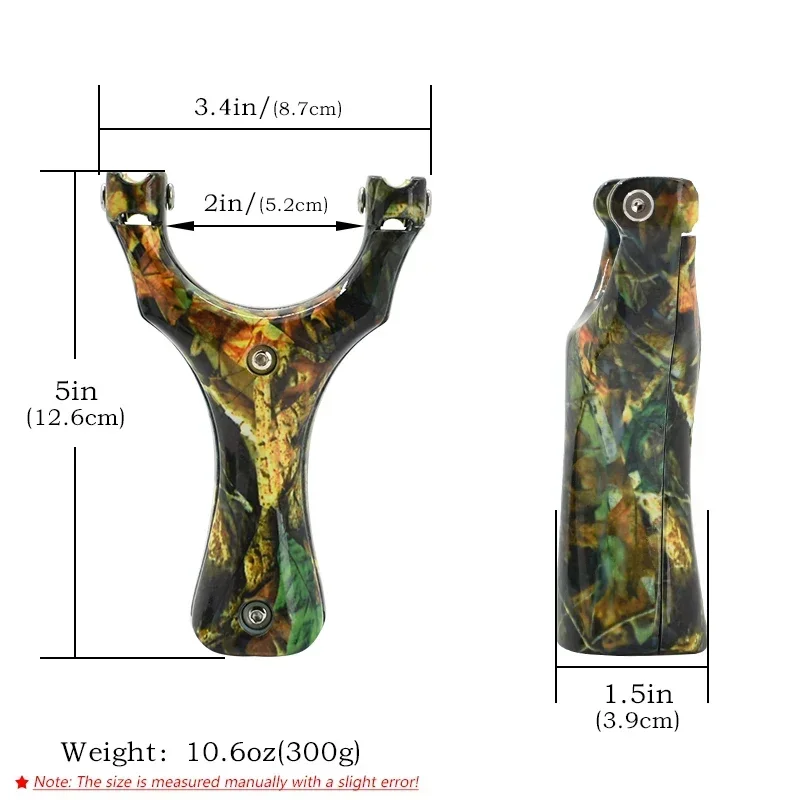 Upgraded Zinc Alloy Material New Slingshot Lightweight Strong Professional Hunting Slingshot High Precision Catapult Slingshot