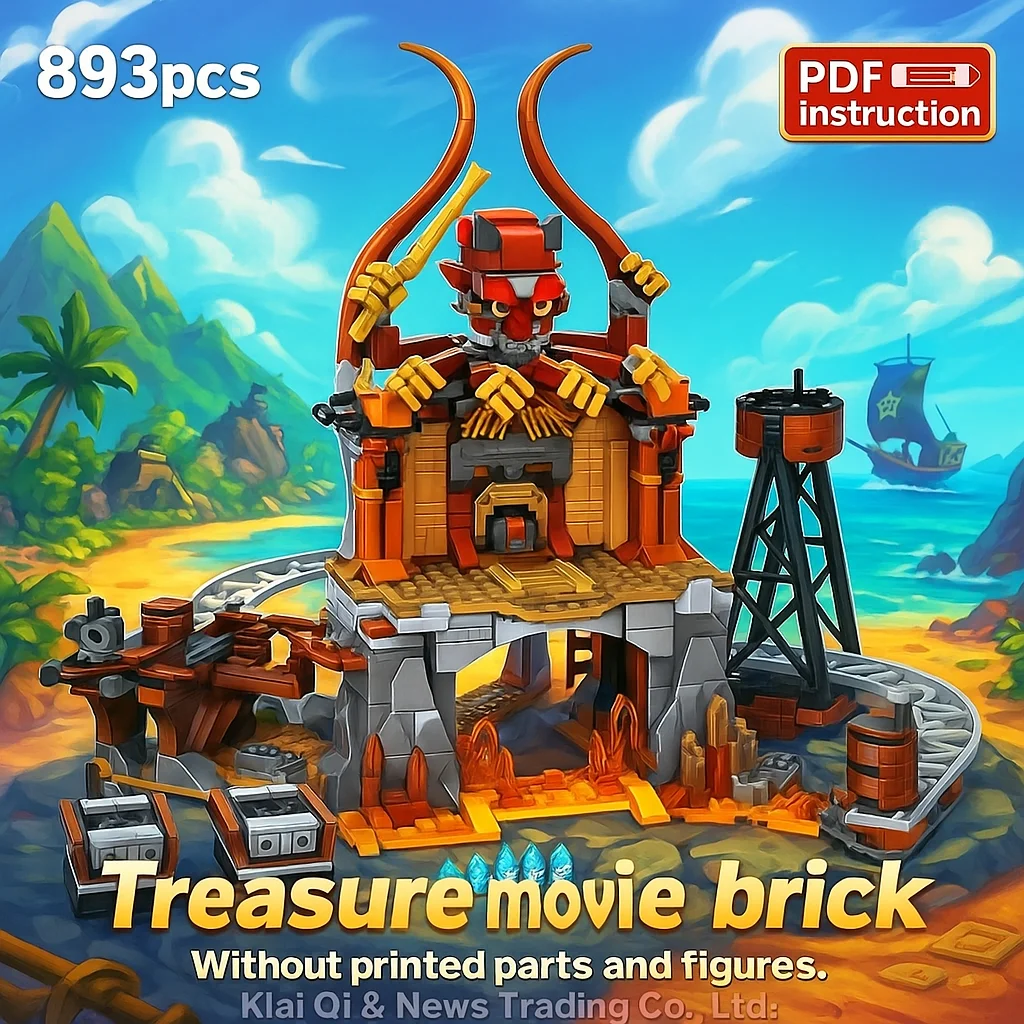 

Moc Building Bricks Doomsday Street View Temple Of Doom Technology Модульные блоки DIY Наборы Сборка Подарки Рождественские игрушки