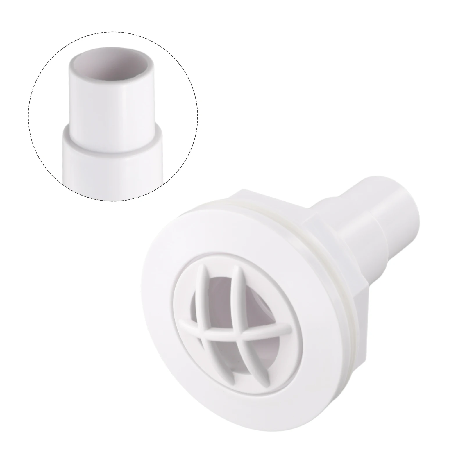 For Hayward SP1026D Pool Wall Nozzle Returner Suction Port with 32mm 38mm Inlet Fittings for Spa and Pool Water Circulation